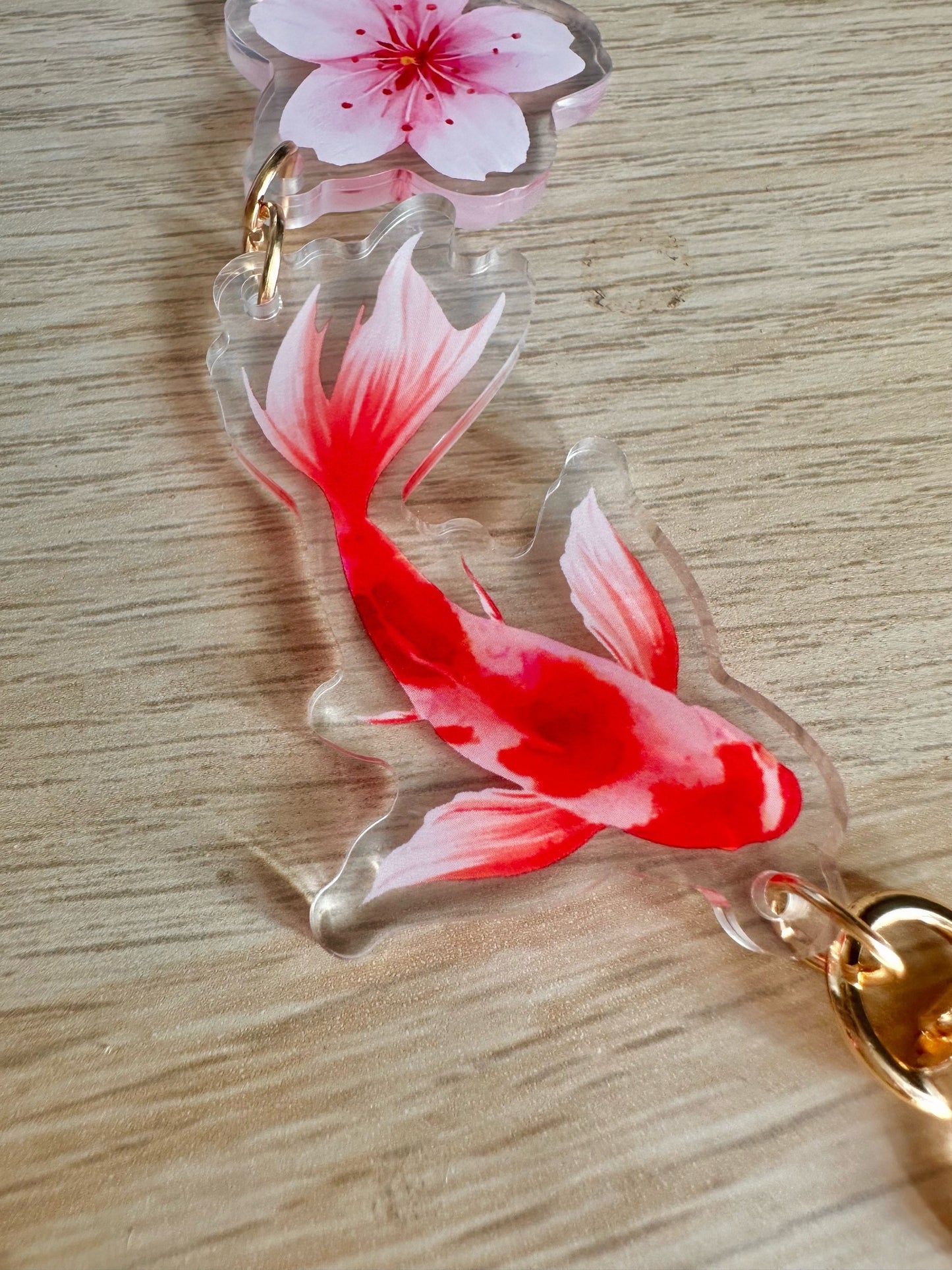 Koi Keychain