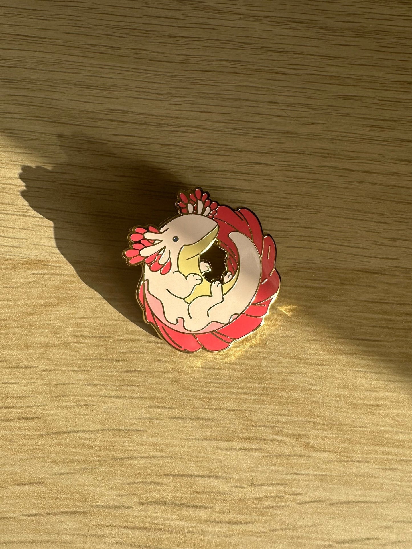Axolotl pin