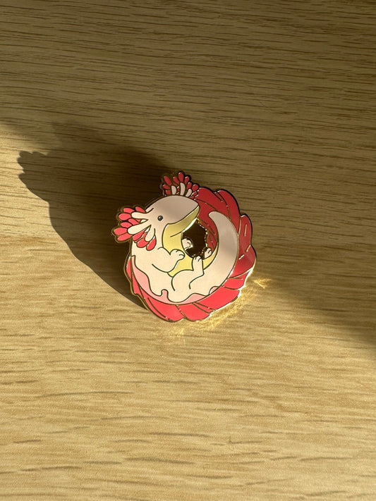 Axolotl pin
